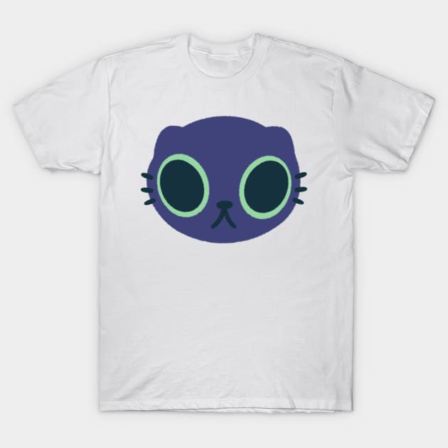 0.5 Camera Cat T-Shirt by Niamh Smith Illustrations